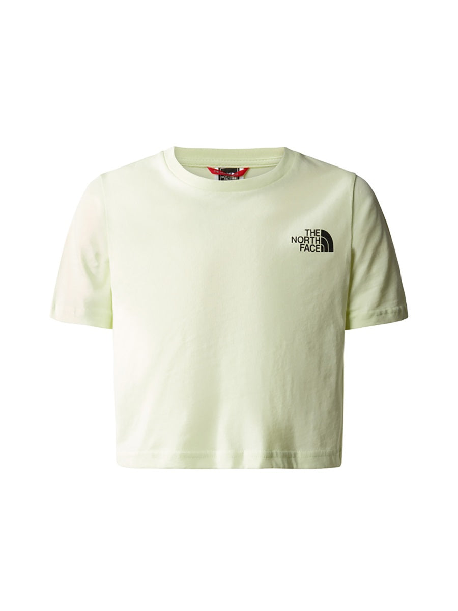 THE NORTH FACE Girls' Mini Crop Simple Dome Tee