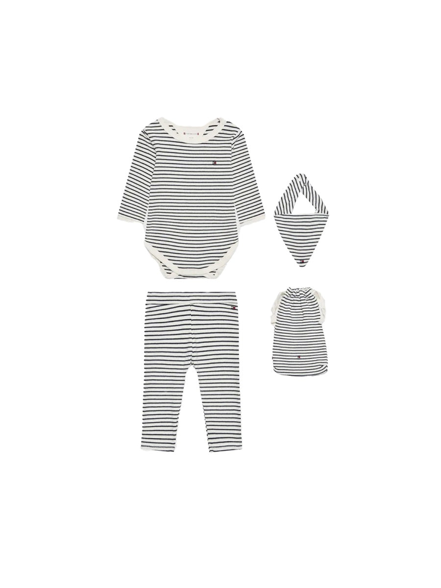 TOMMY HILFIGER Mini Rib 3-Piece Gift Set for Babies