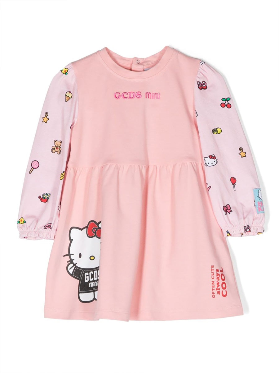 GCDS Girls' Mini Hello Kitty Dress