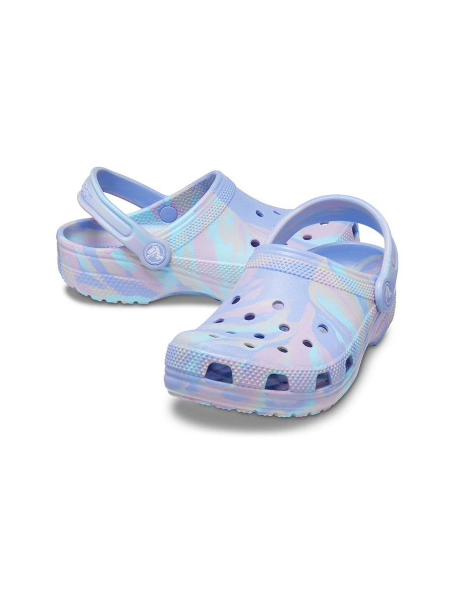 CROCS Mini Classic Marbled Clogs for Kids
