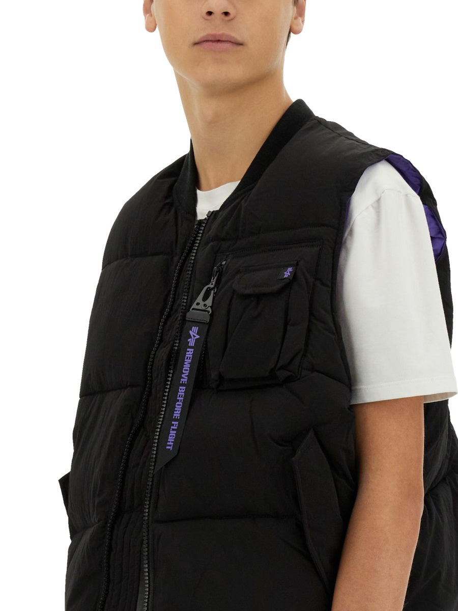 ALPHA INDUSTRIES Unisex Sleeveless MA-1 Vest