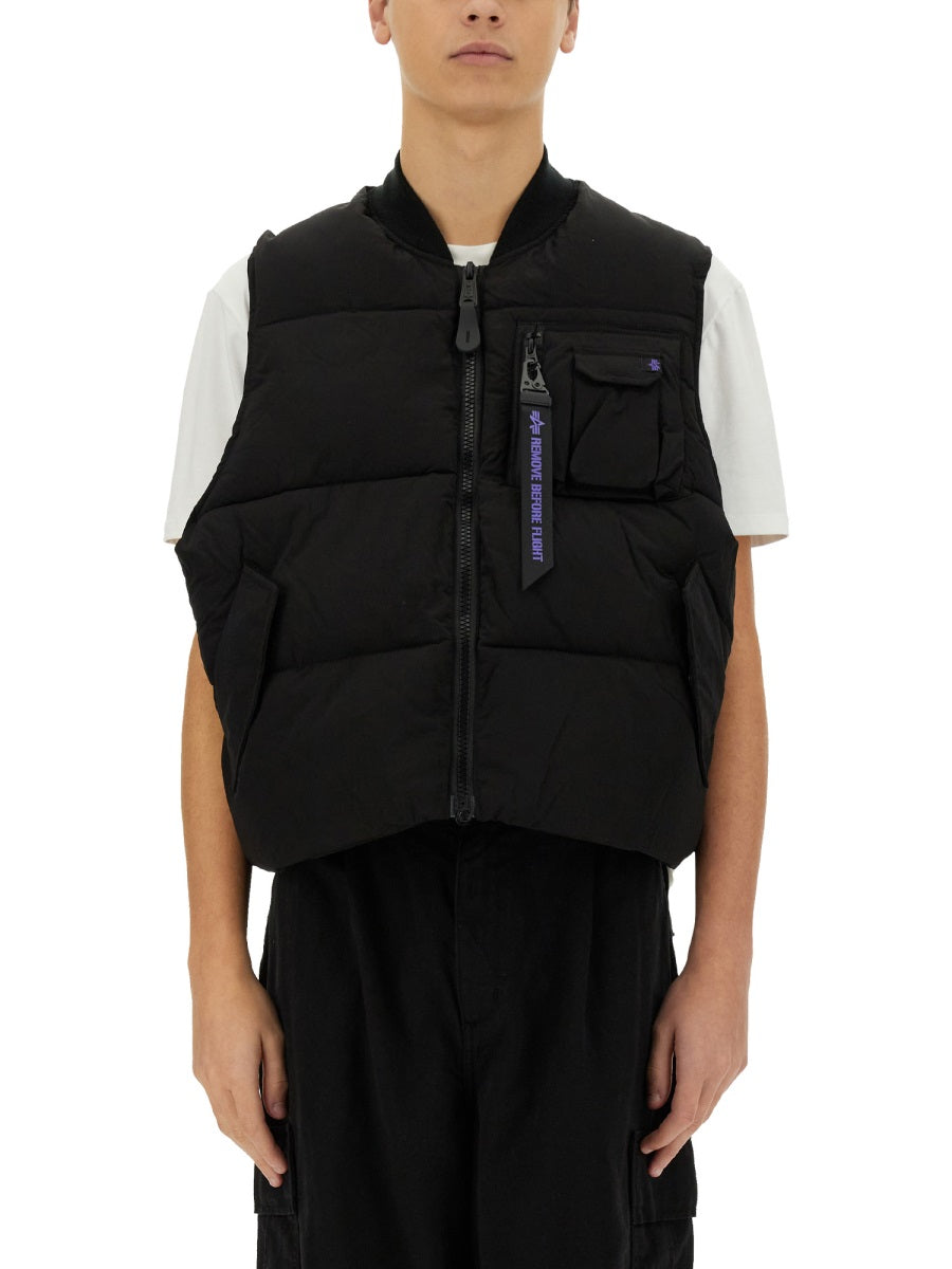 ALPHA INDUSTRIES Unisex Sleeveless MA-1 Vest