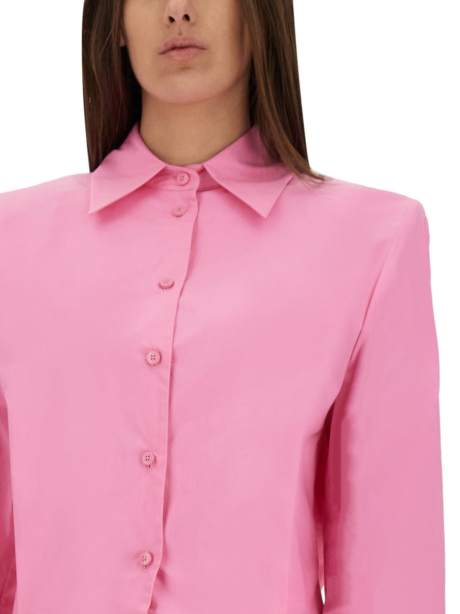 THE ATTICO Classic Collar Mini Dress