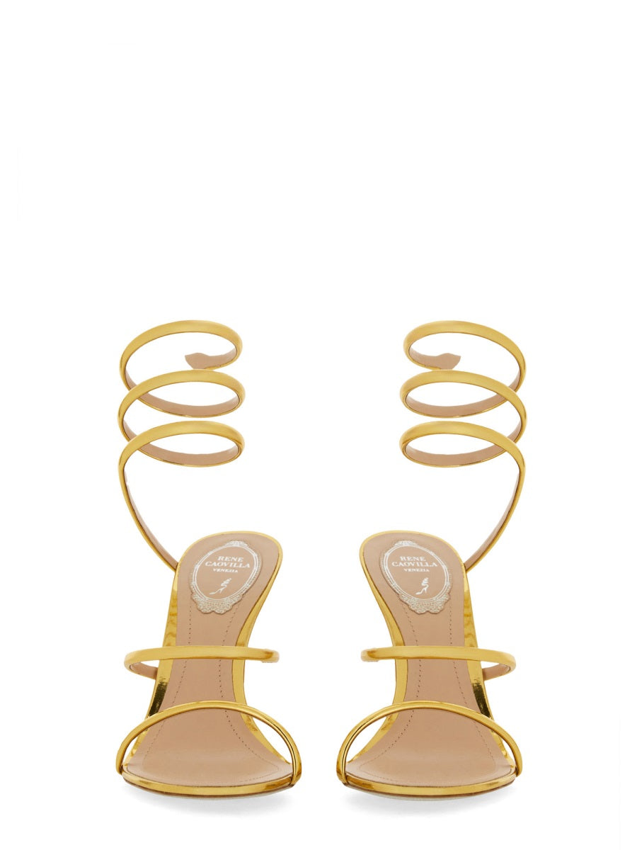 RENE CAOVILLA Elegant Leather Pumps for Women