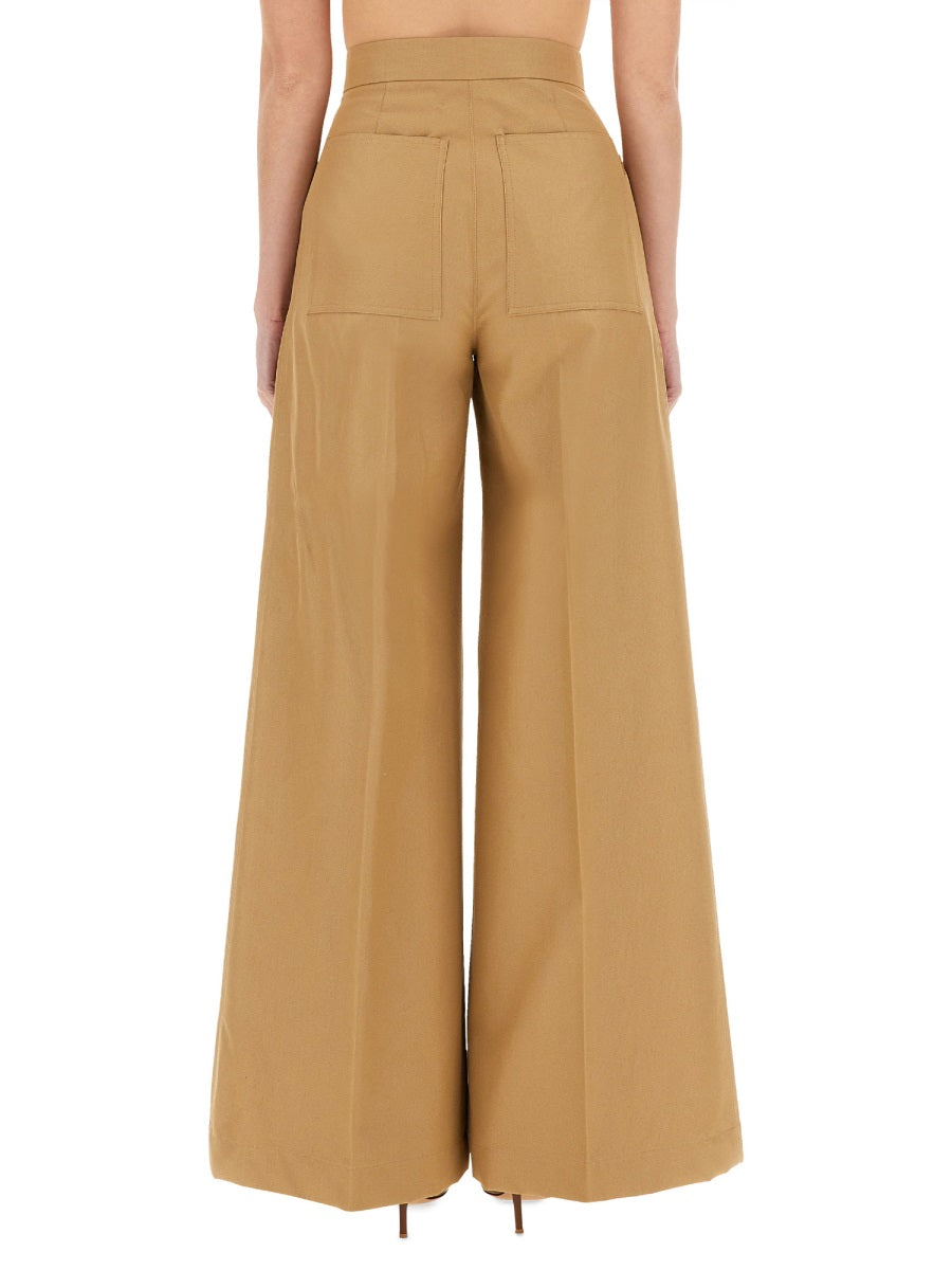 MAX MARA Wide Leg Pants - Size 40