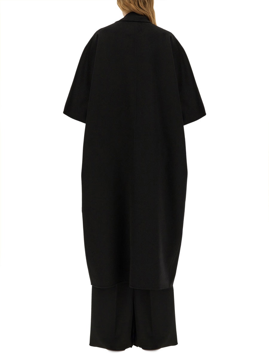 MAX MARA Oversized Draped Cape Jacket - Size S