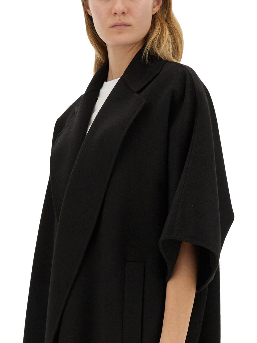 MAX MARA Oversized Draped Cape Jacket - Size S