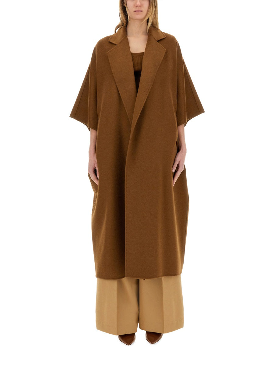 MAX MARA Oversized Drap Cape Jacket - Size S