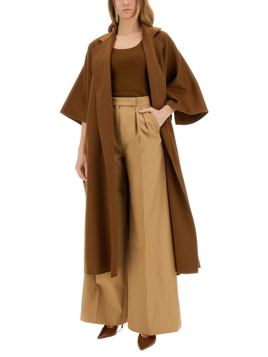 MAX MARA Oversized Drap Cape Jacket - Size S