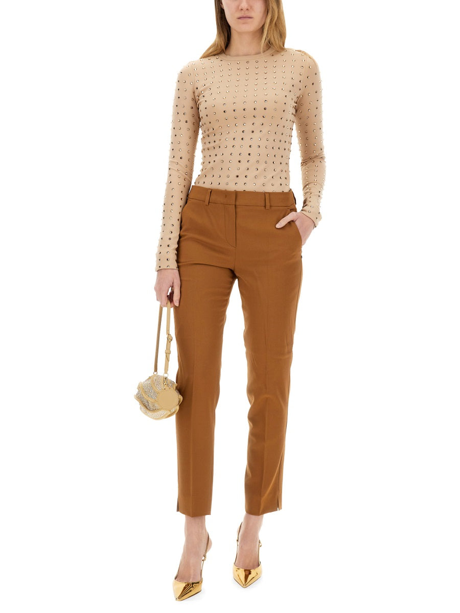 SPORTMAX Crystal-Embellished Top - Size S