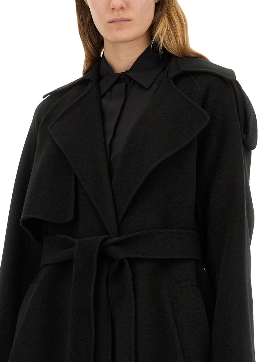 SPORTMAX Elegant Virgin Wool Jacket Size 38