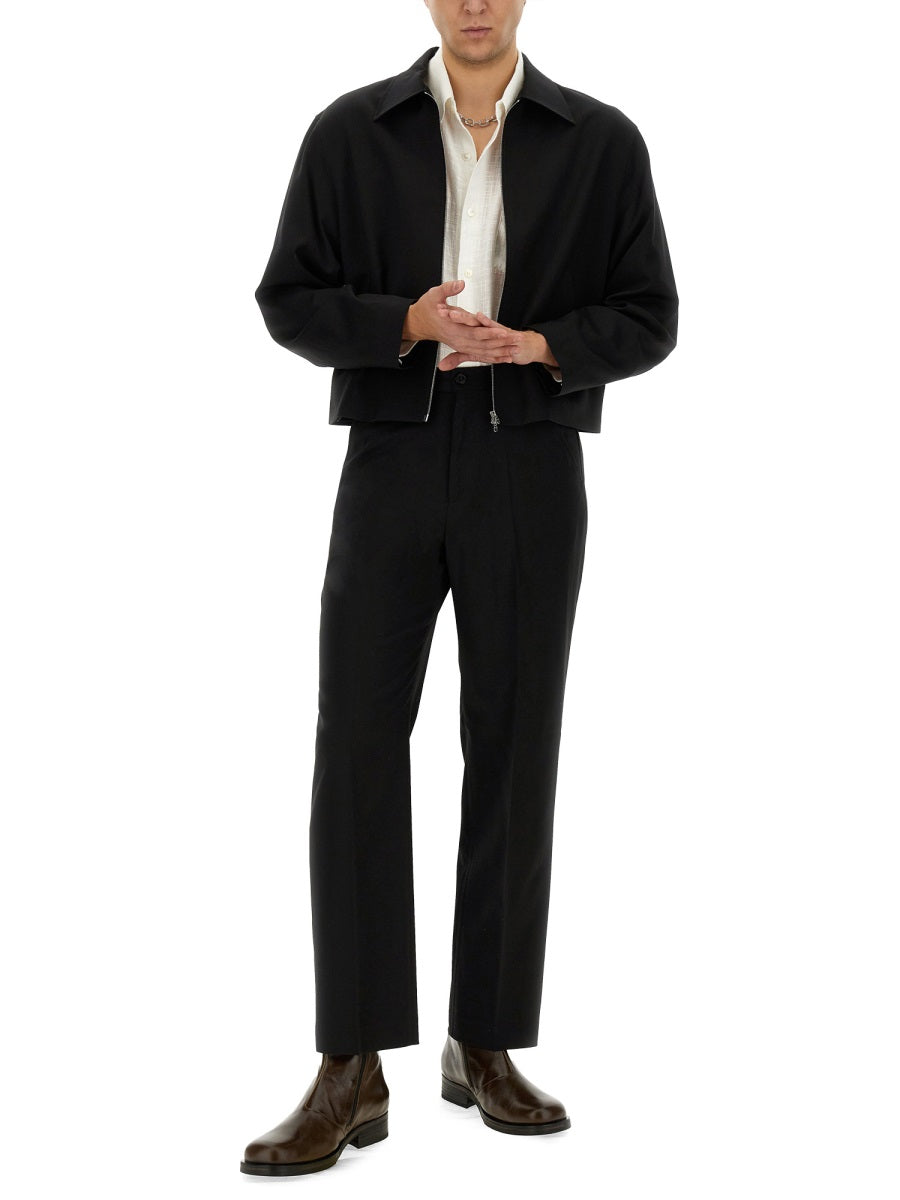 OUR LEGACY Regular Fit Jacket with Zip - Size 50