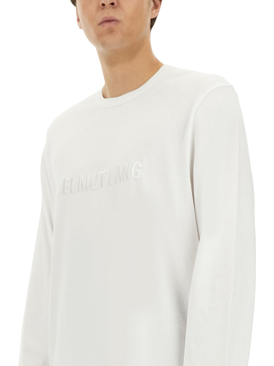 HELMUT LANG Regular Fit Logo T-Shirt - Size L