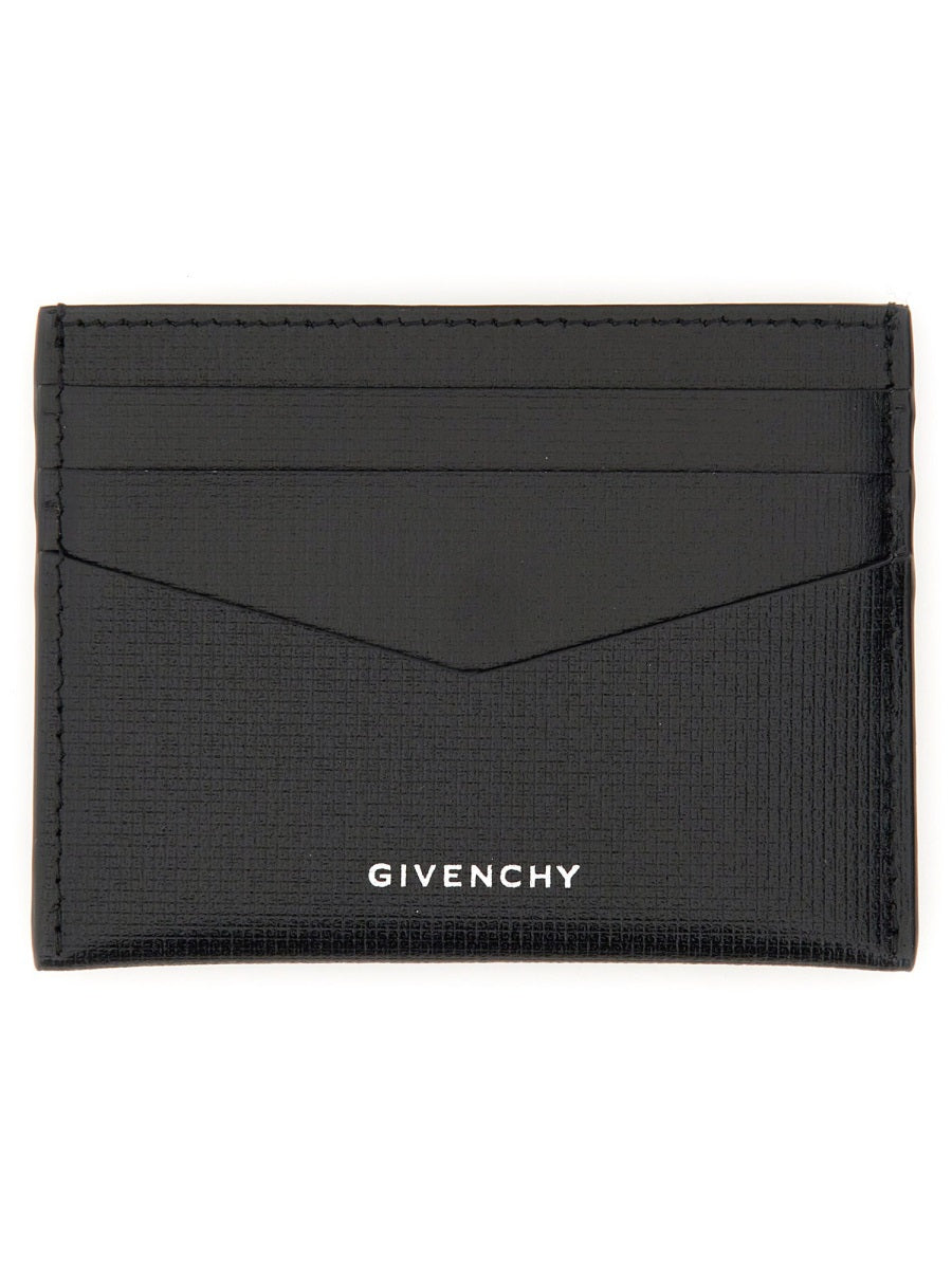 GIVENCHY Classic Mini Leather Wallet 8 cm x 10.5 cm x 0.5 cm