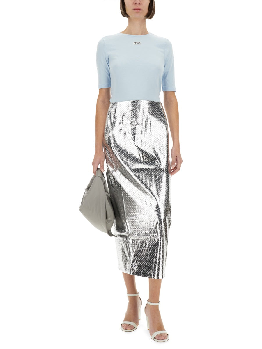 ROTATE BIRGER CHRISTENSEN Logo T-Shirt for Women - Size 34