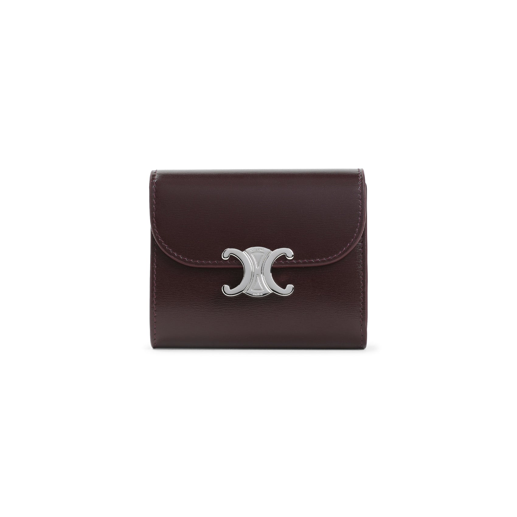 CELINE Mini Leather Flap Wallet