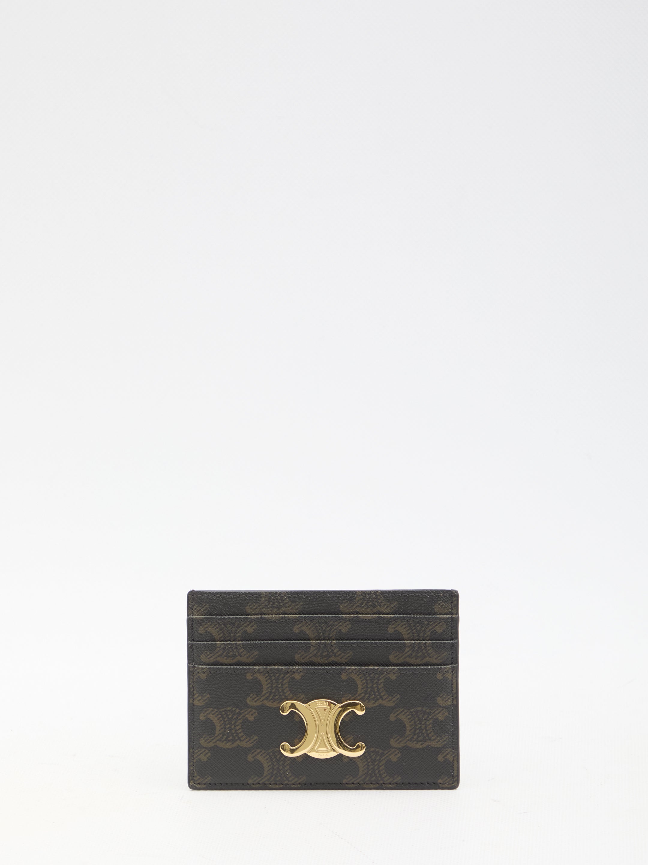 CELINE Triomphe Mini Card Holder - FW25