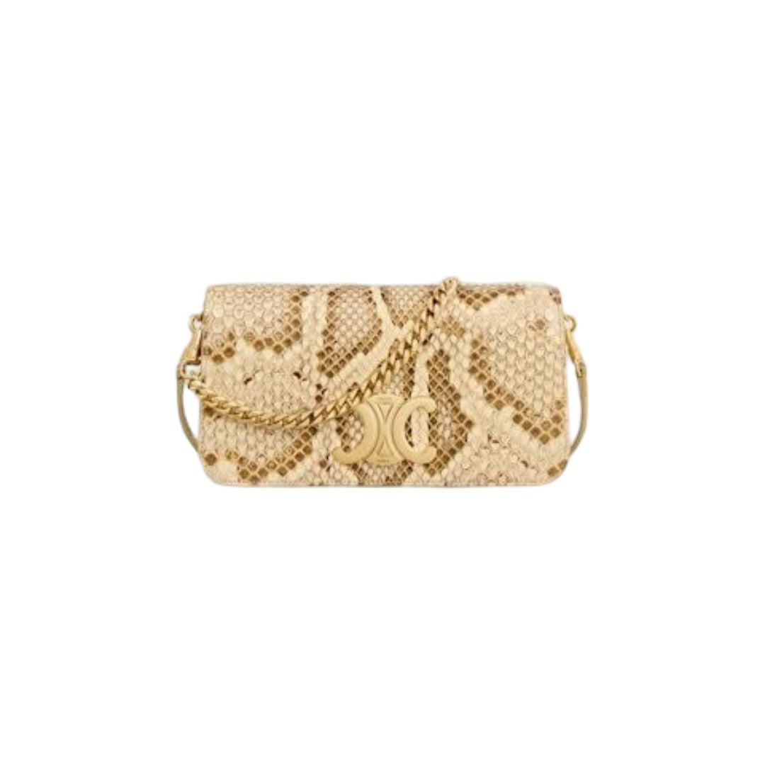 CELINE Python Skin Multi-Pochette for Women - SS25