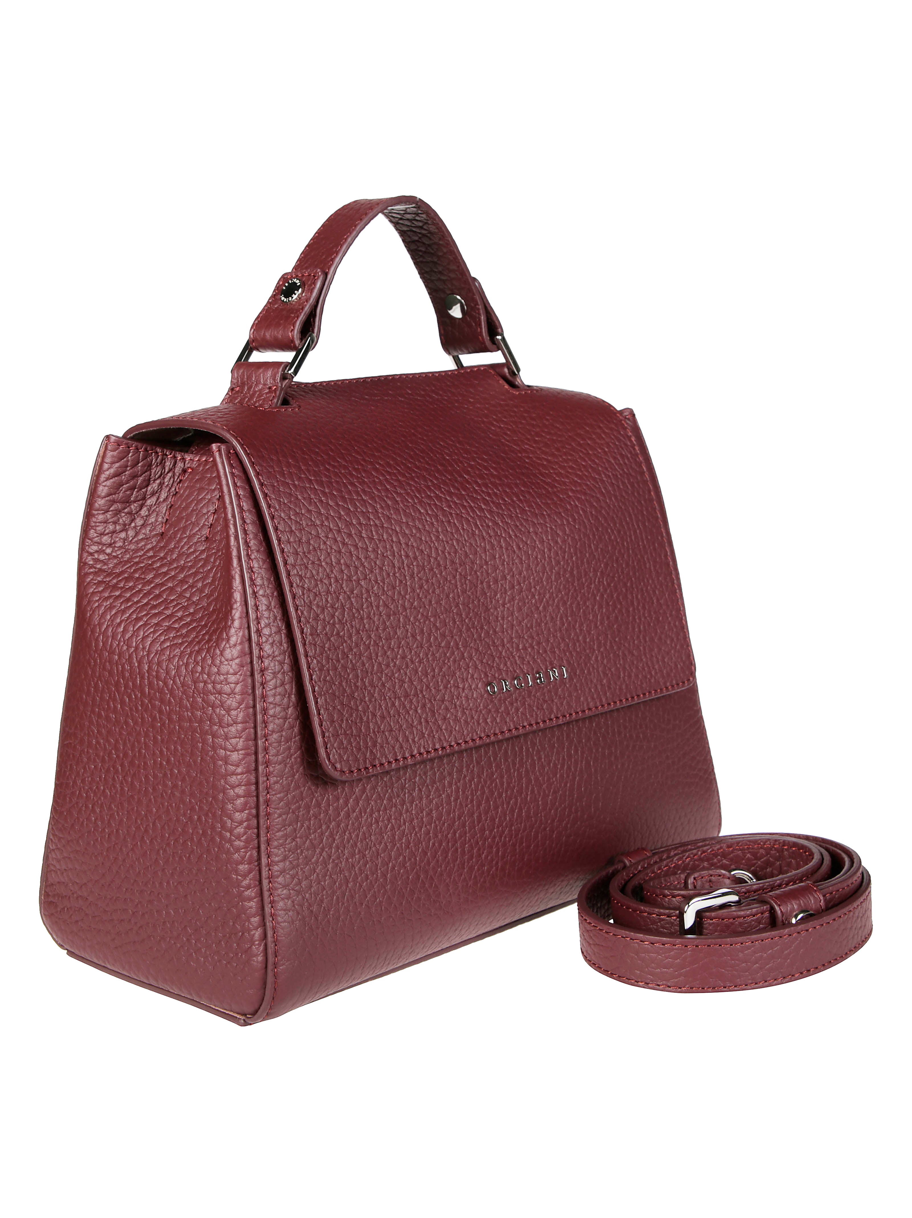 ORCIANI Mini Soft Handbag with Crossbody Strap