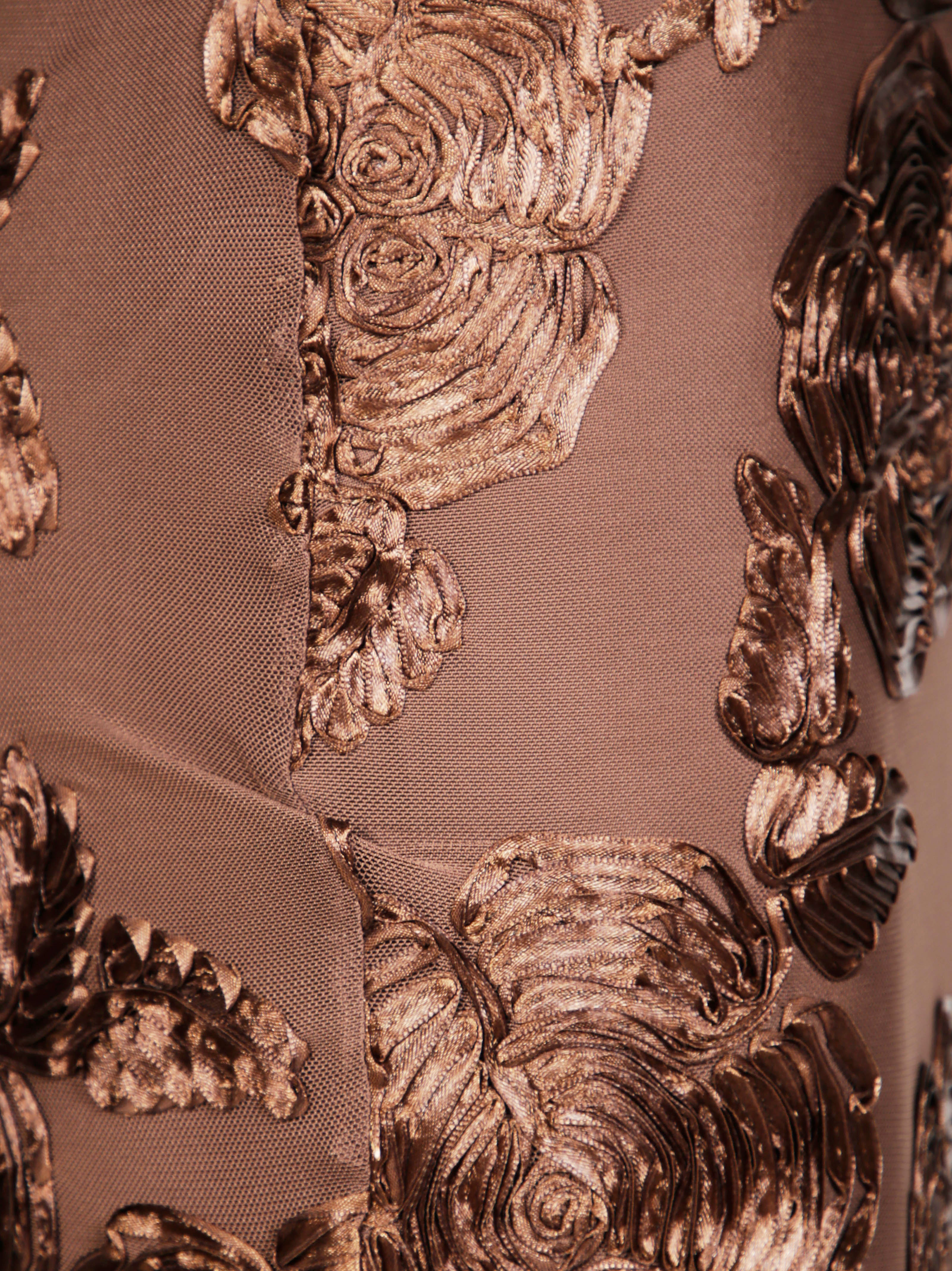 ROTATE Floral Mesh Pencil Skirt for Men - FW25