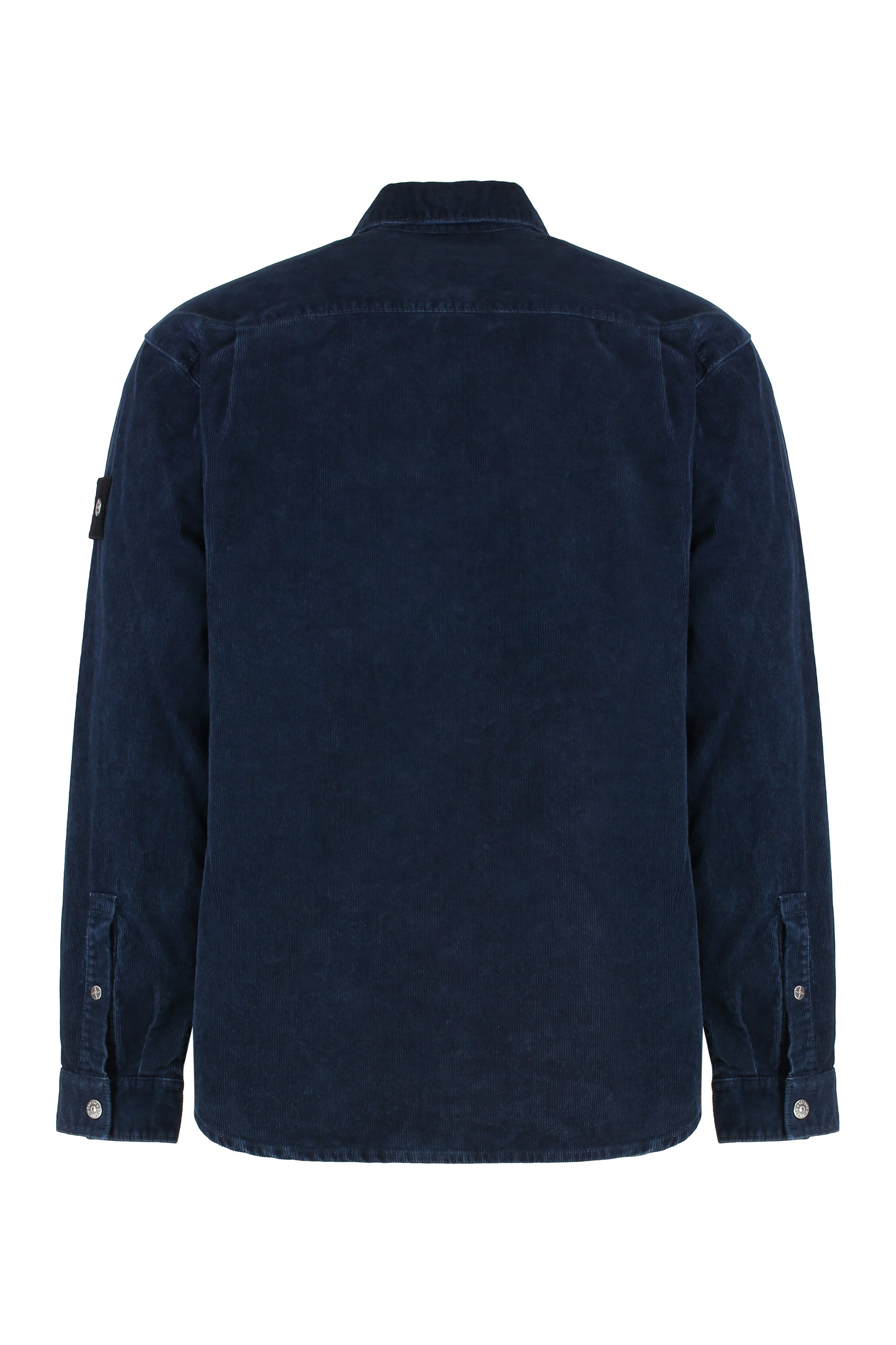 STONE ISLAND Corduroy Overshirt - Men's Oversized Fit