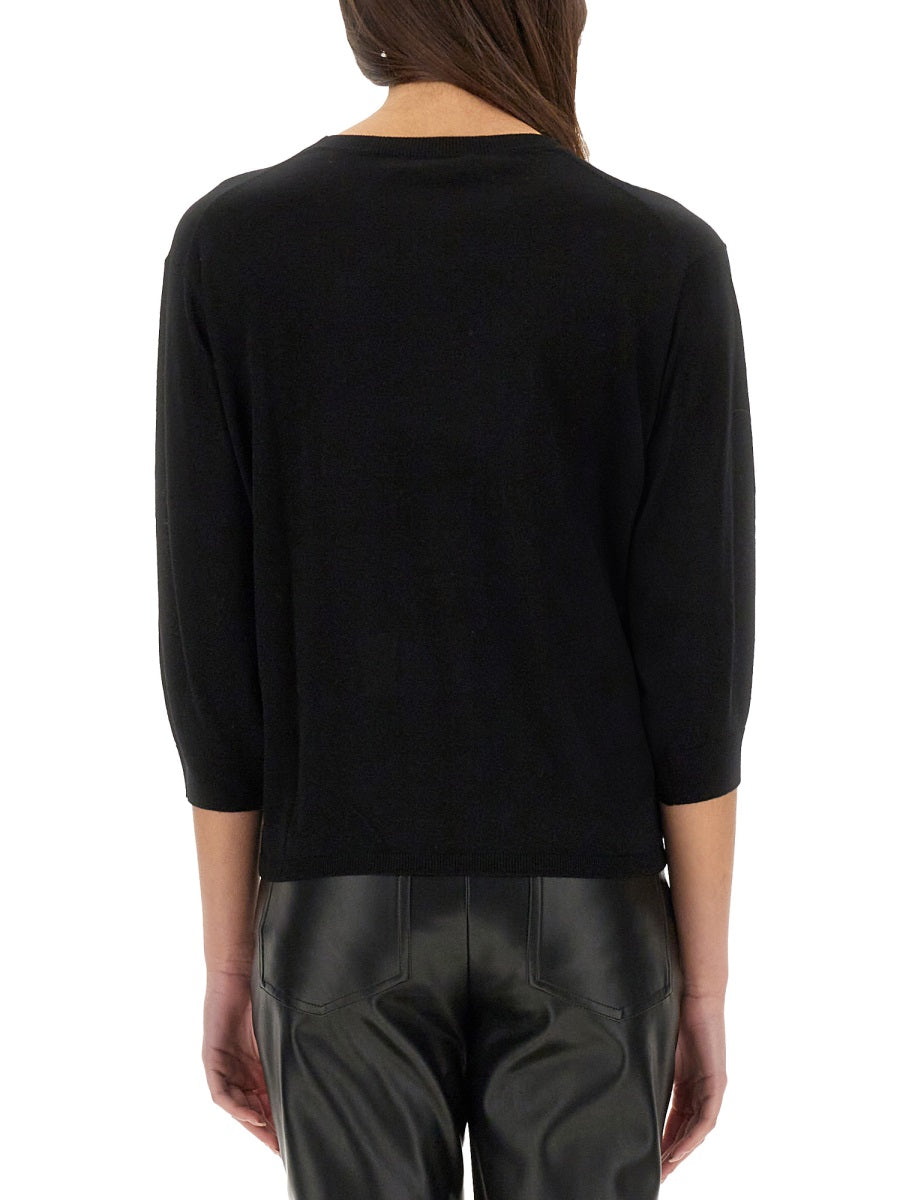 S MAX MARA Elegant Virgin Wool Shirt