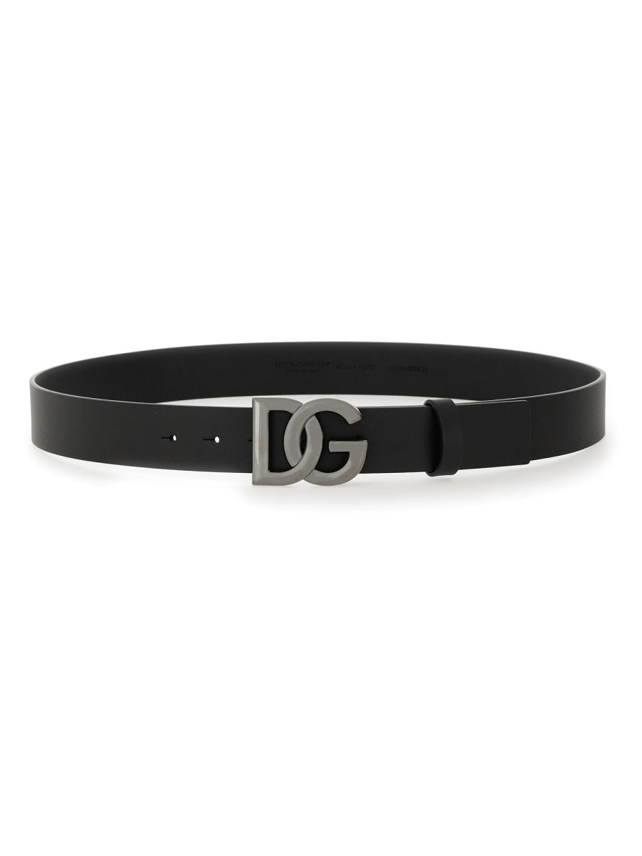 DOLCE & GABBANA Premium Leather Belt for Men