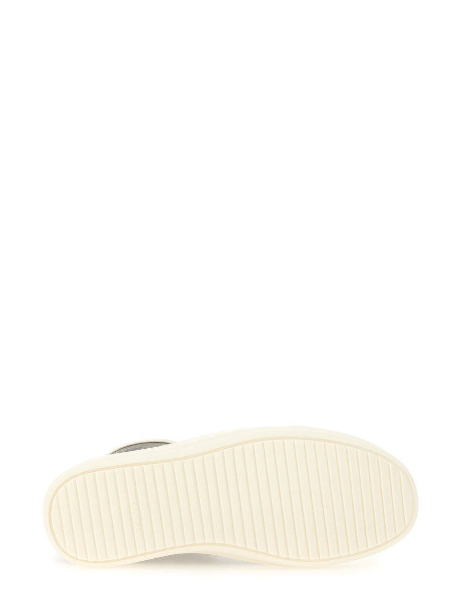 RICK OWENS High-Top Leather Sneaker for Women