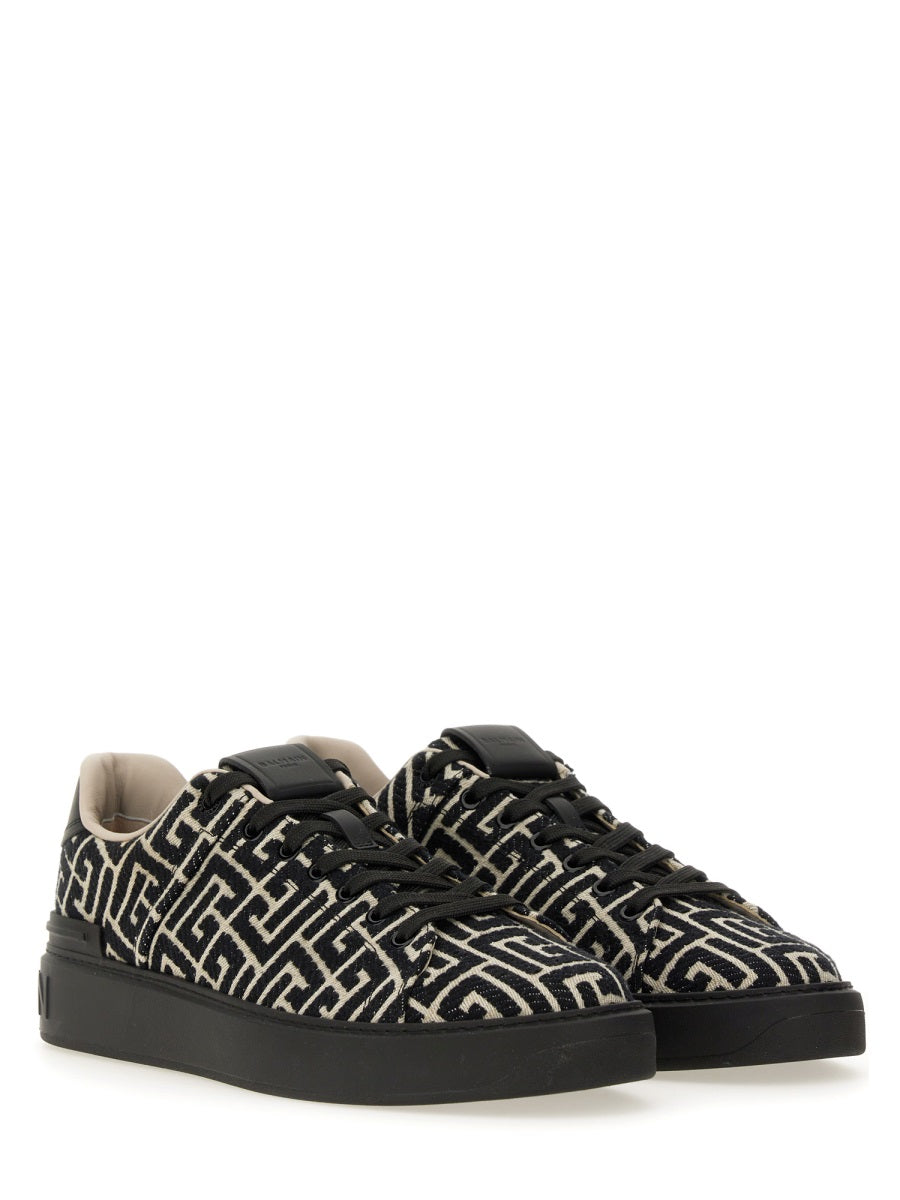BALMAIN Court Sneakers for Men - SS25 Collection