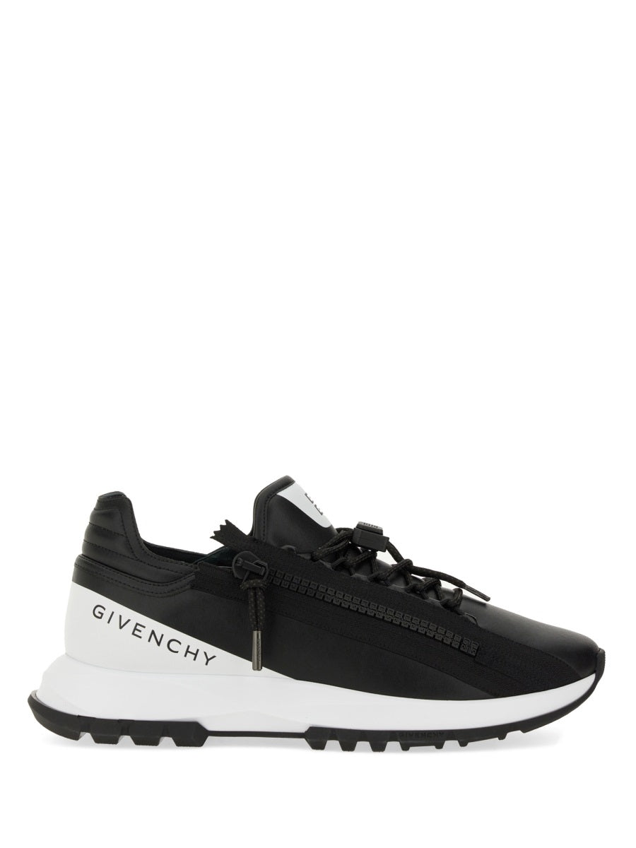 GIVENCHY Men's Synthetic Leather Spectre Zip Runners