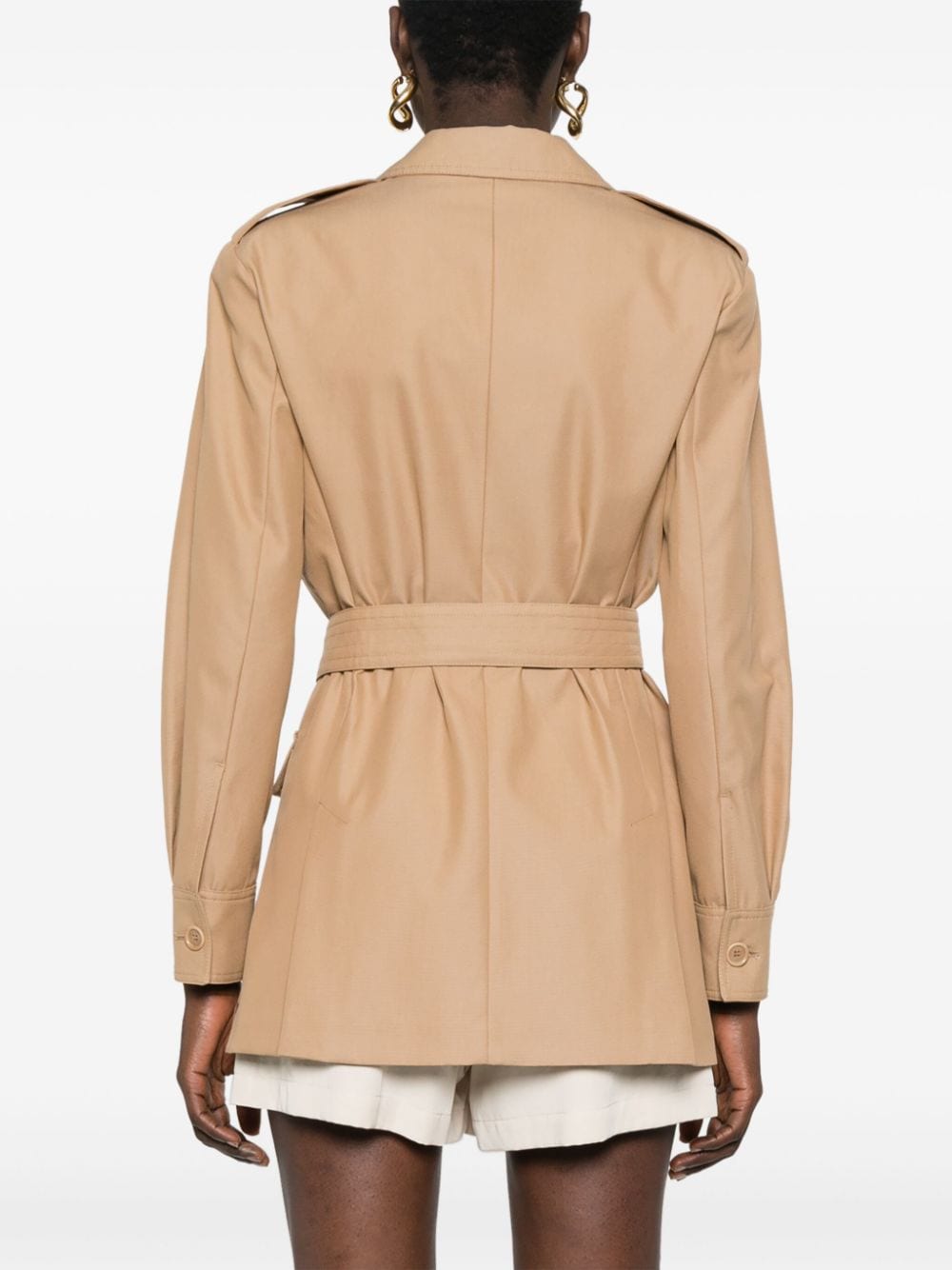 MAX MARA Classic Cotton Trench Jacket for Women