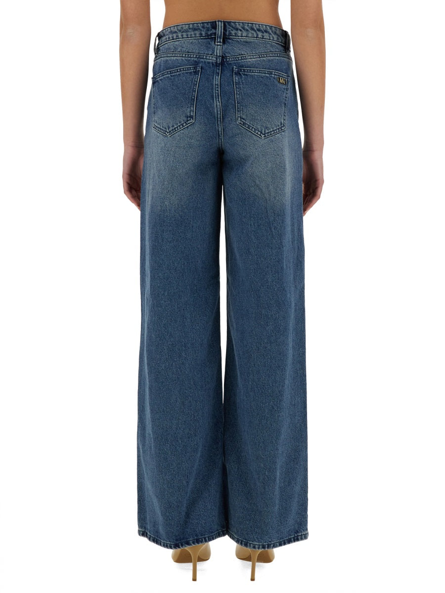 MICHAEL BY MICHAEL KORS Wide Fit Straight Leg Jeans - Size 2