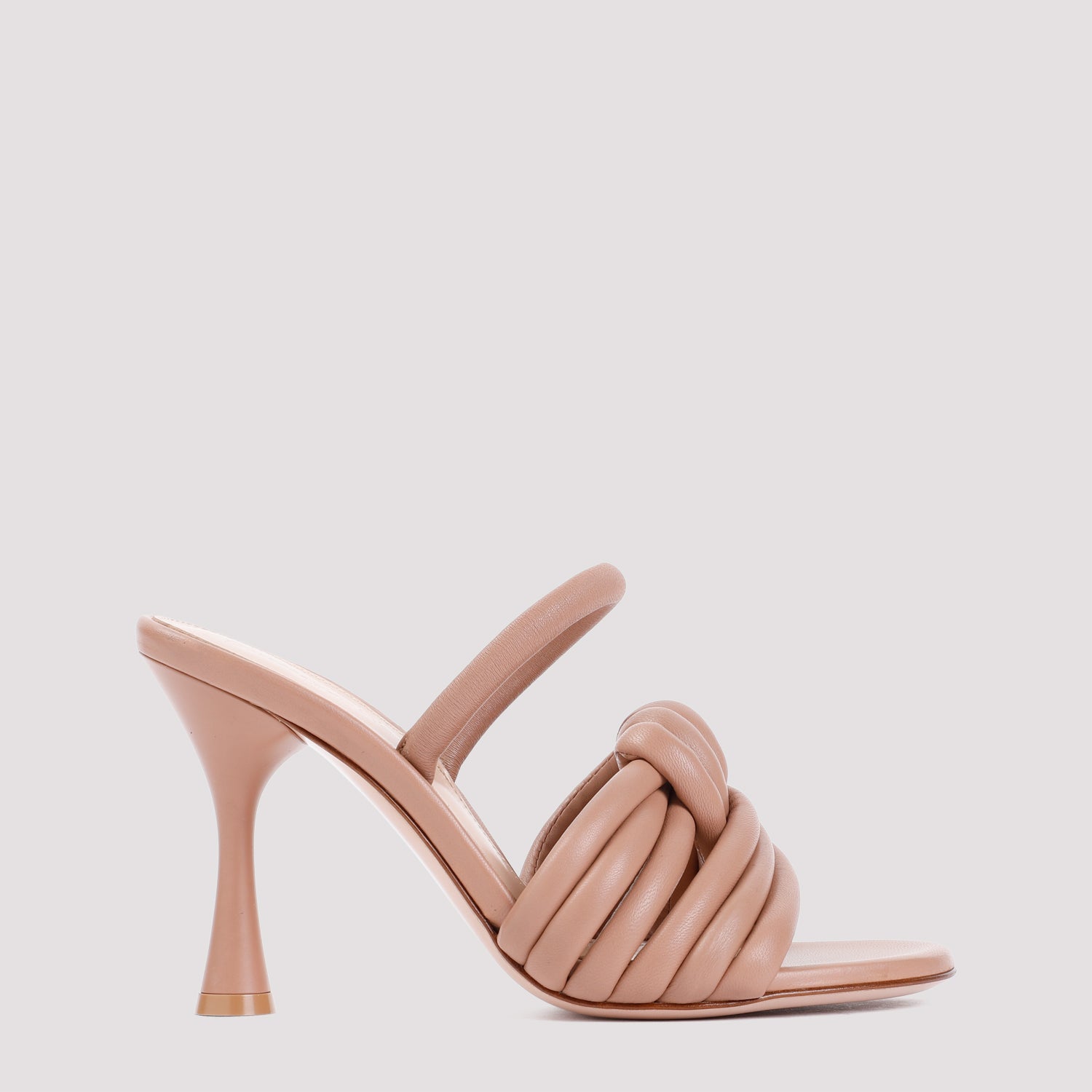 GIANVITO ROSSI Nappa Leather Sandal with 9.5cm Heel Height