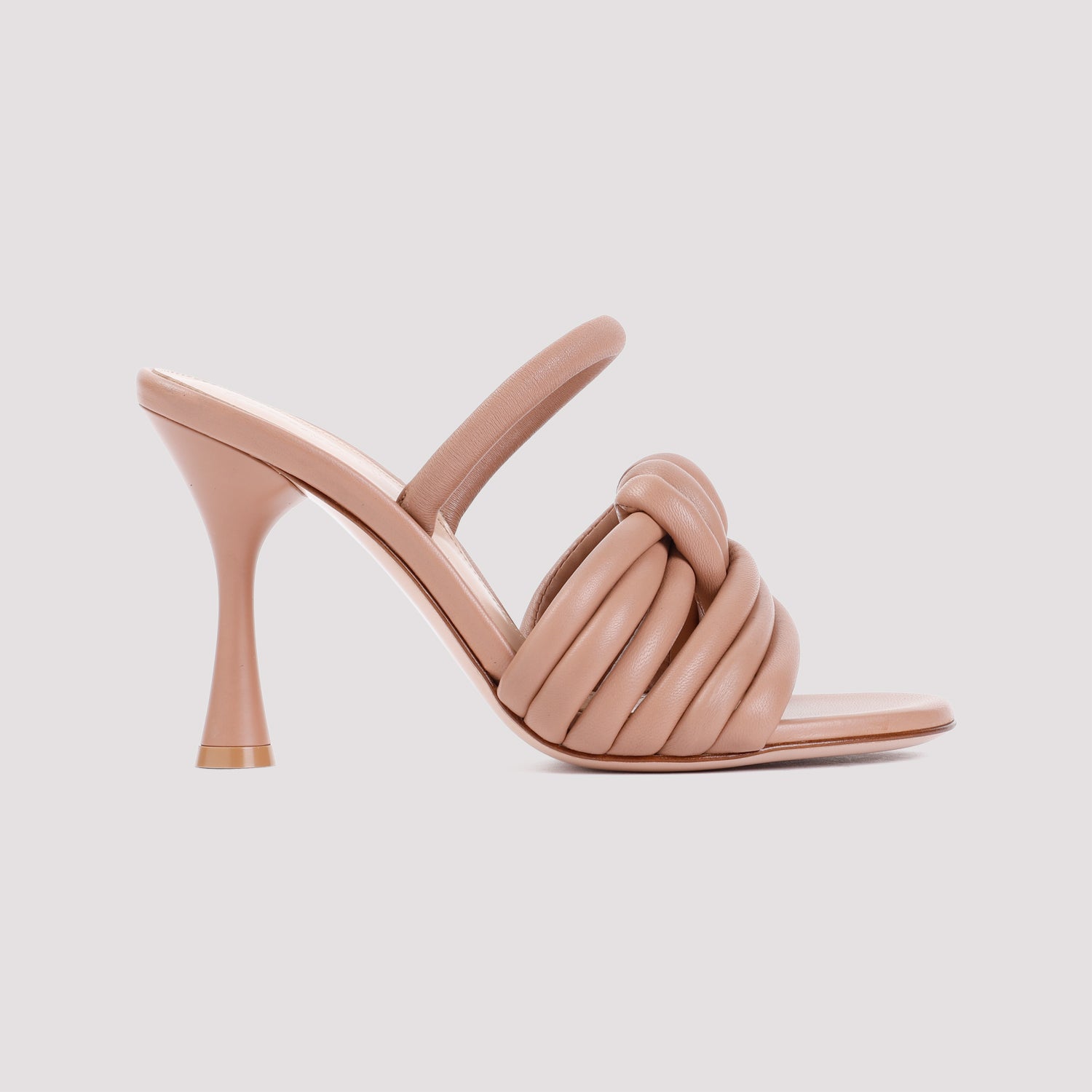 GIANVITO ROSSI Nappa Leather Sandal with 9.5cm Heel Height