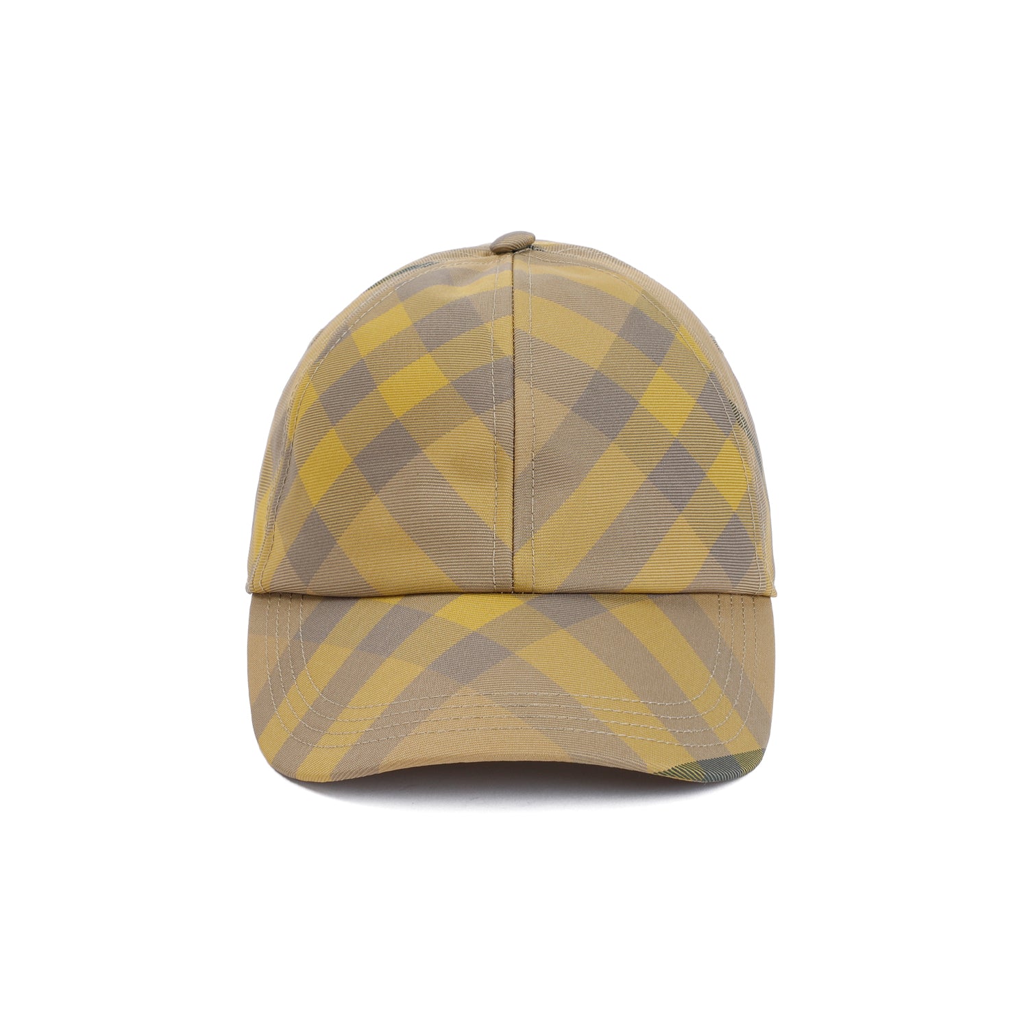 BURBERRY Check-Pattern Baseball Cap for Men - SS24