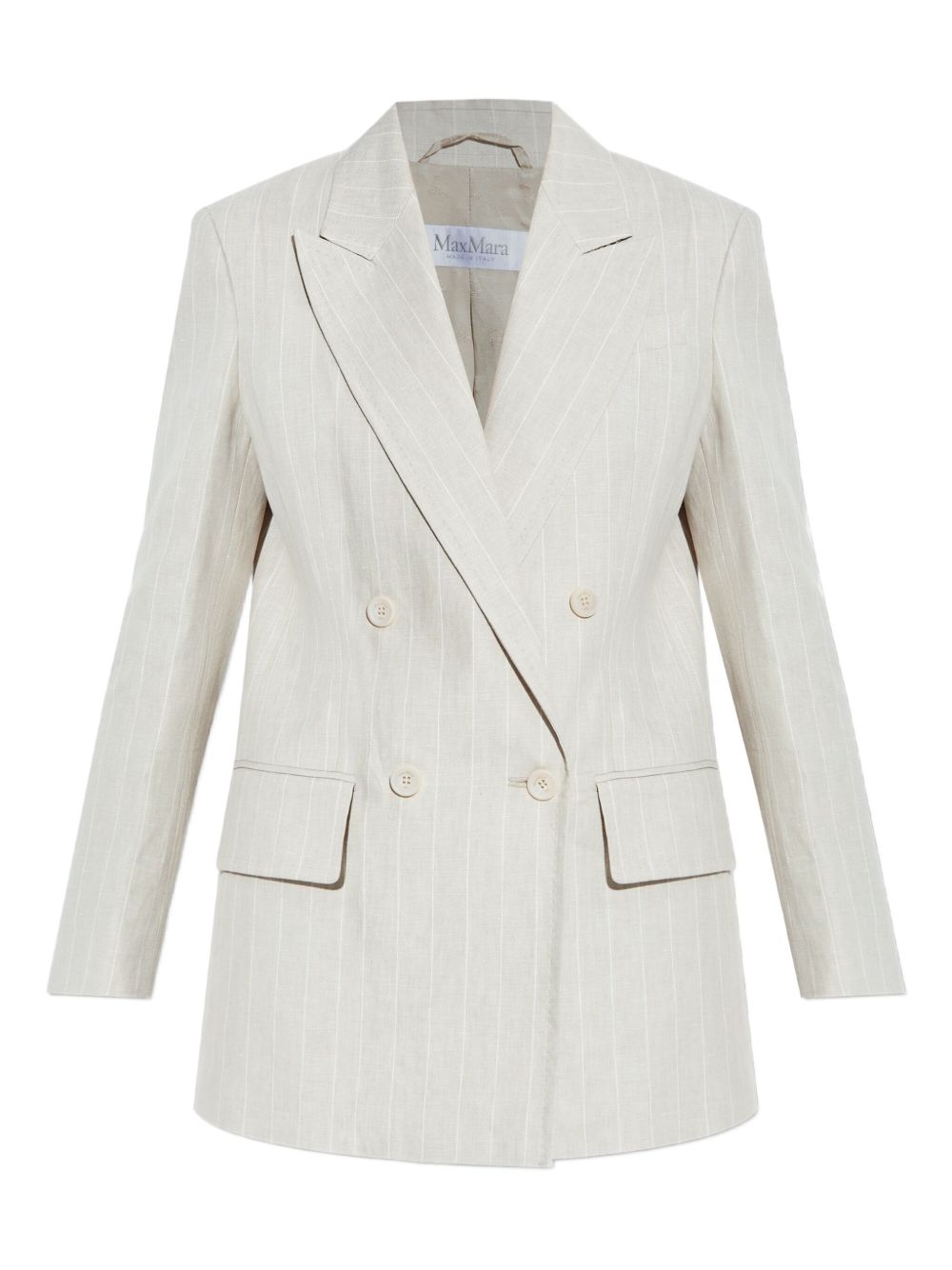 MAX MARA Double-Breasted Notch Lapel Blazer for Women