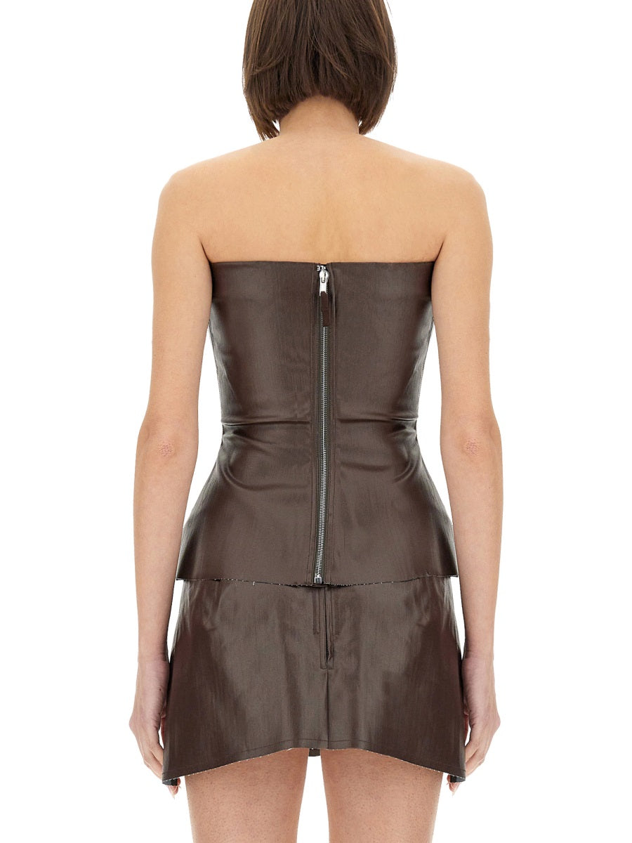 RICK OWENS Elevated Bustier Top (Size 40 IT)