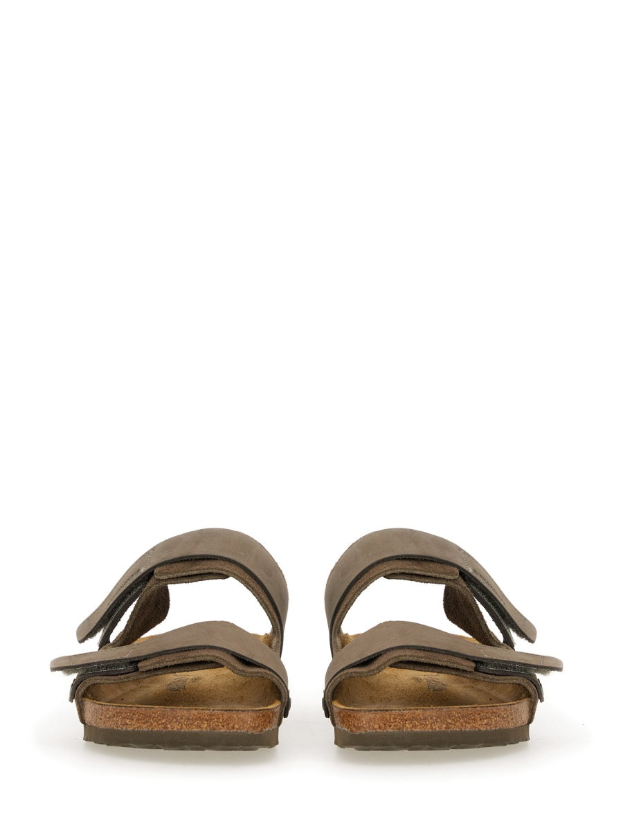 BIRKENSTOCK Narrow Fit Leather Sandals