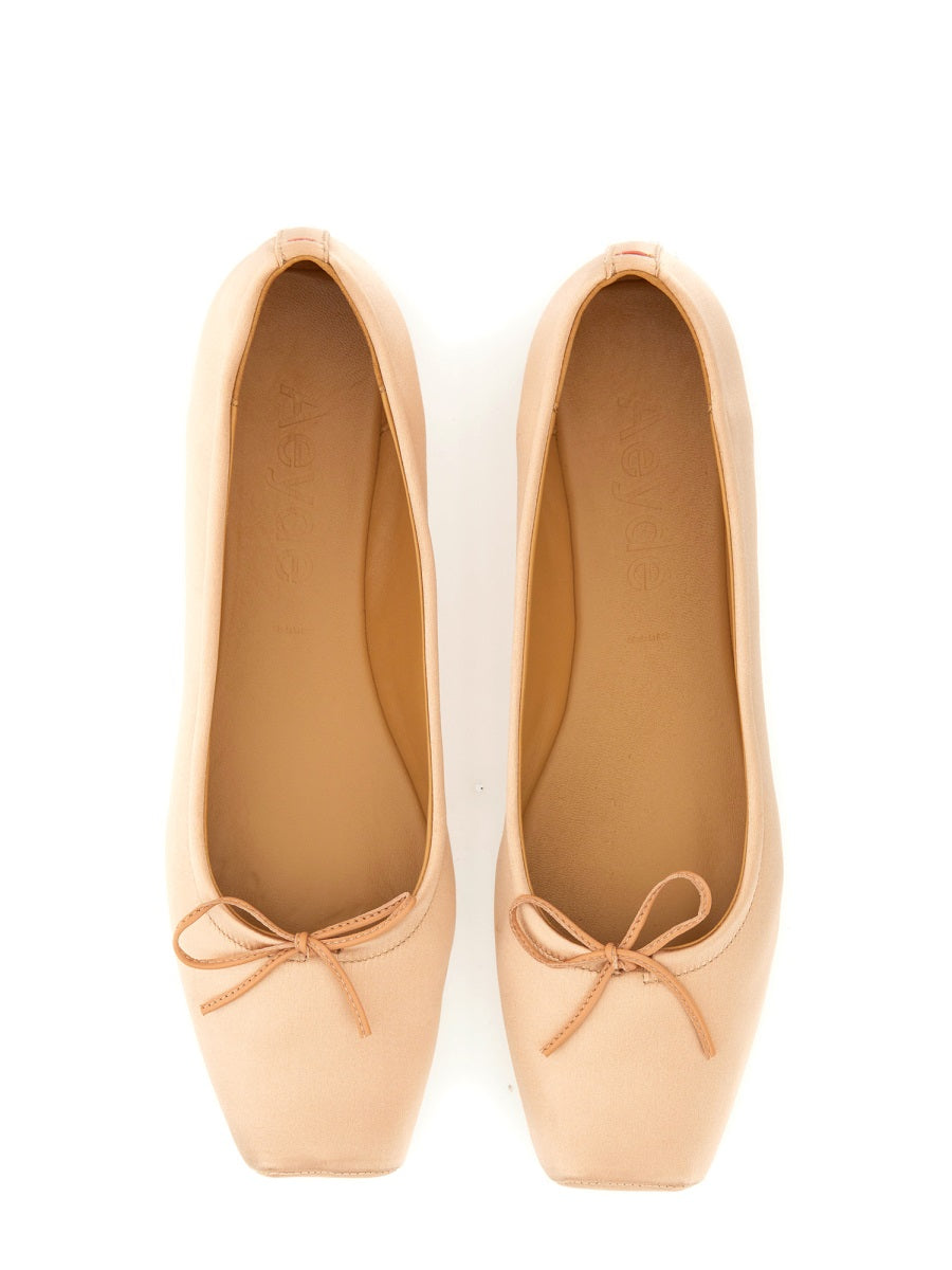 AEYDE Satin Dancer Flats - Women's