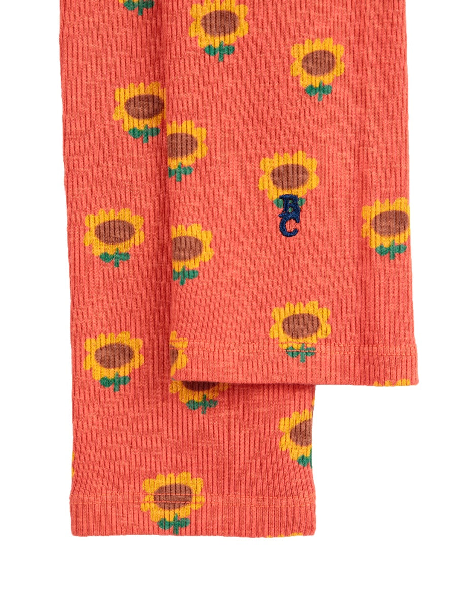 BOBO CHOSES Sunflower Mini Leggings for Kids
