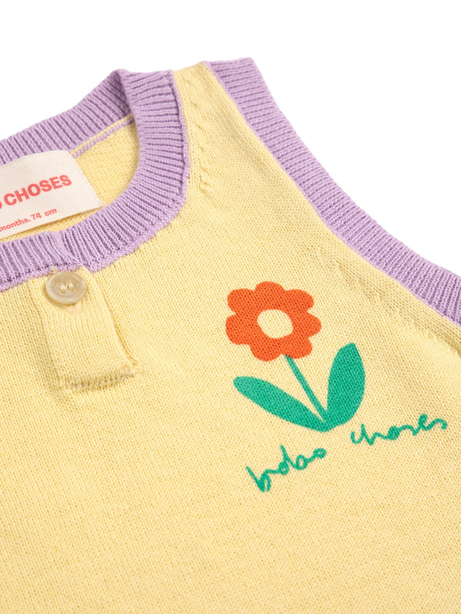 BOBO CHOSES Mini Floral Top and Shorts Set