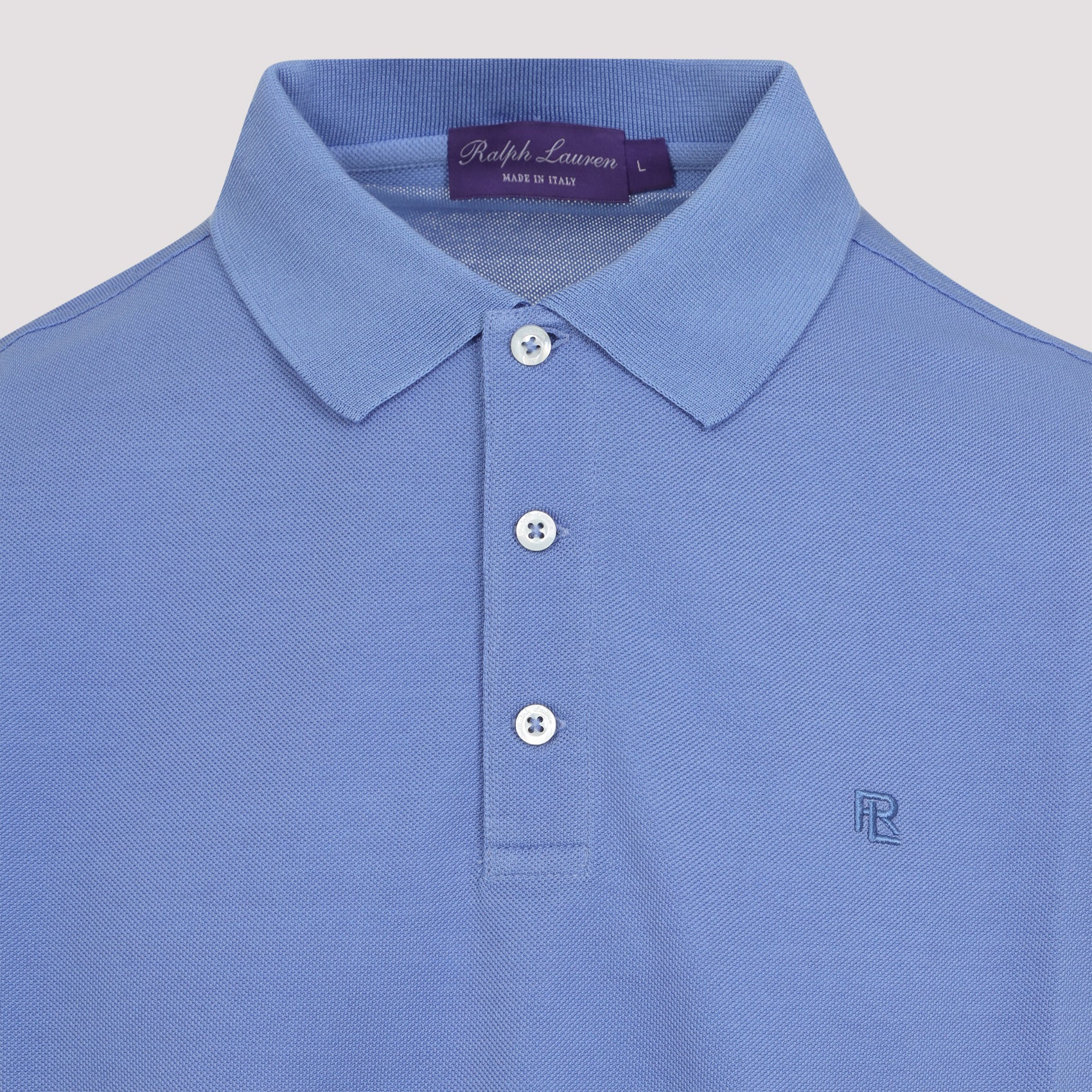 RALPH LAUREN PURPLE LABEL Men's Premium Short Sleeve Polo Shirt