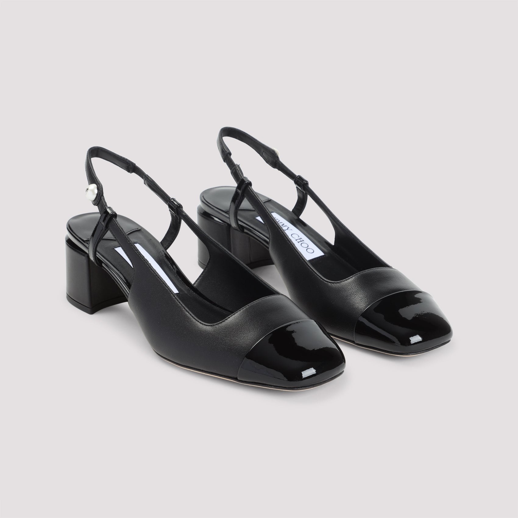 JIMMY CHOO Elisa Sb 45 Patent Nappa Pumps