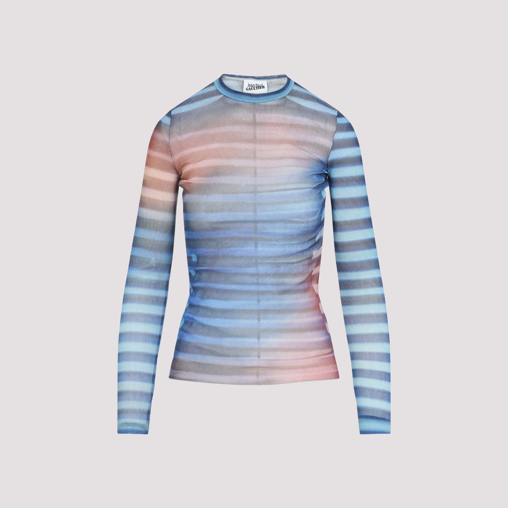 JEAN PAUL GAULTIER Air Print Mesh Top