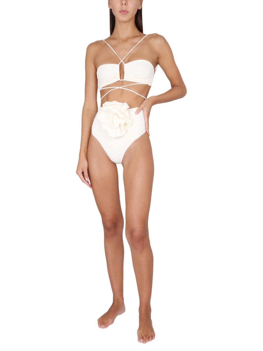 MAGDA BUTRYM Bandeau Bikini Top - Size 38 FR