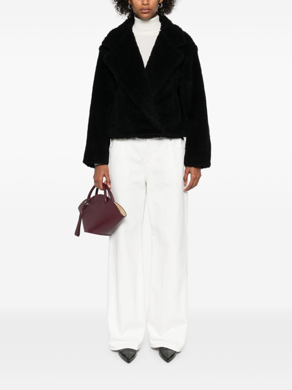 MAX MARA Wool Jacket with Notched Lapels for Women - SS25