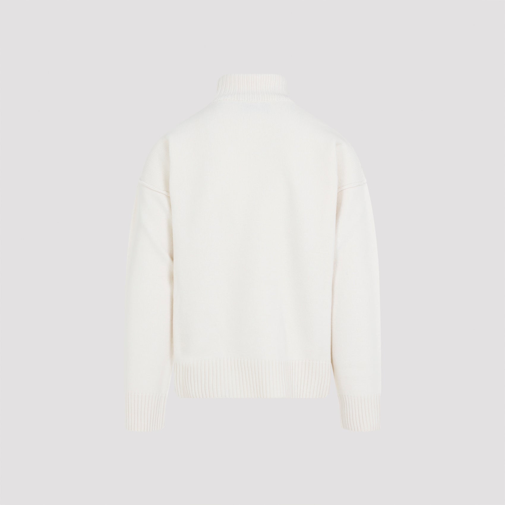 AMI Funnel Neck Sweater for Men - FW25