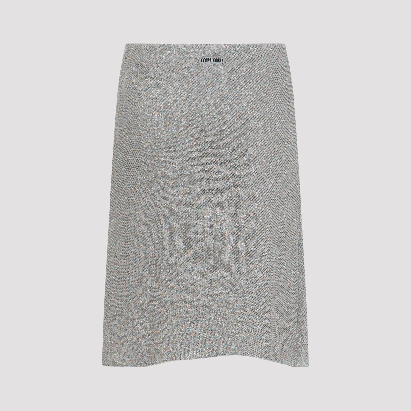 MIU MIU Sleek Mini Skirt for Men - FW25