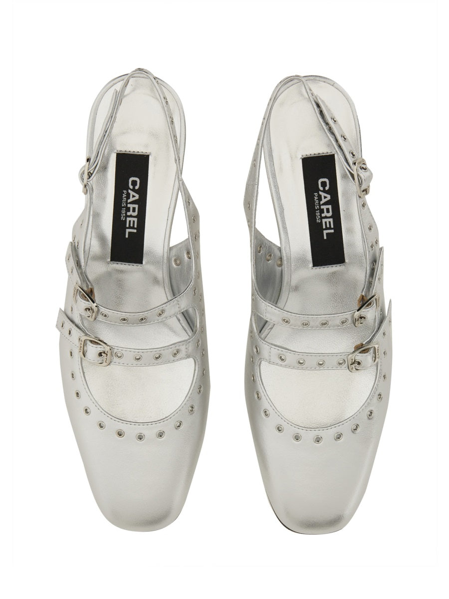 CAREL PARIS Mary Jane Slingback Heels