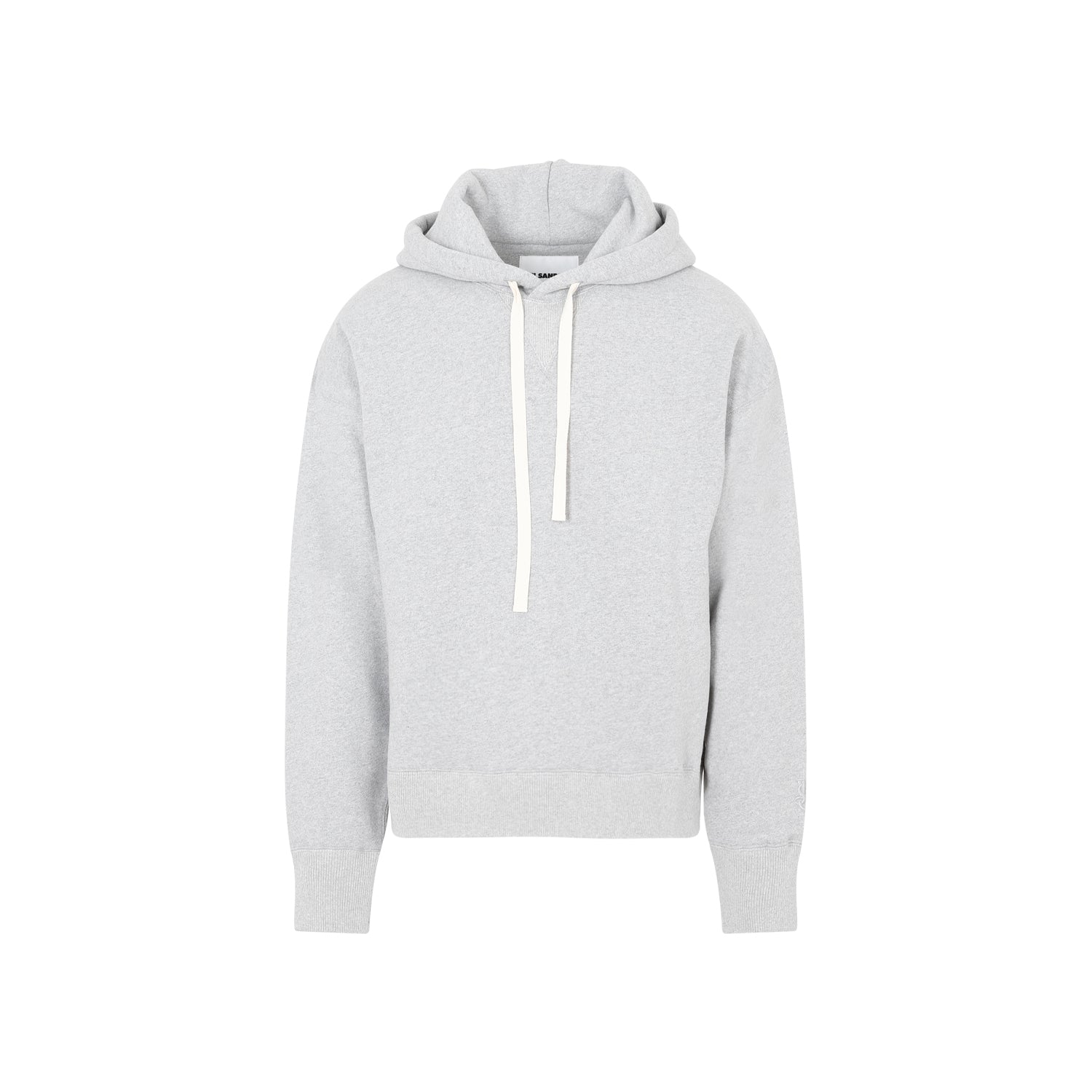 JIL SANDER Cotton Cashmere Blend Hoodie for Men